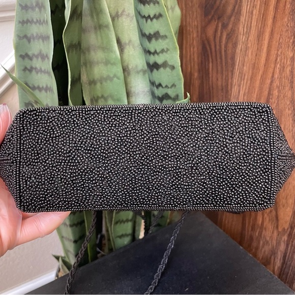 🖤Ingio Christopher🖤 Black Beaded Colorful High Heals Handbag - Picture 7 of 8